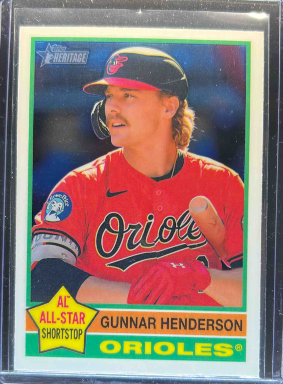 Gunner Henderson　　TOPPS MUSEUM 2023 Topps Museum Collection GUNNAR HENDERSON RC Dual Patch