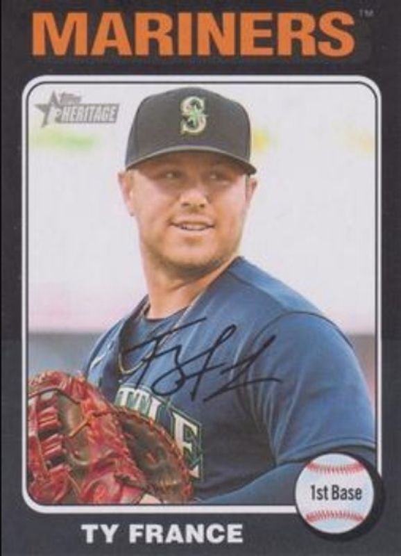 2024 Topps Heritage Mini #48 Black Border /50