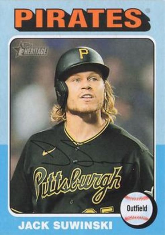 2024 Topps Heritage Mini #437 Blue Border /25