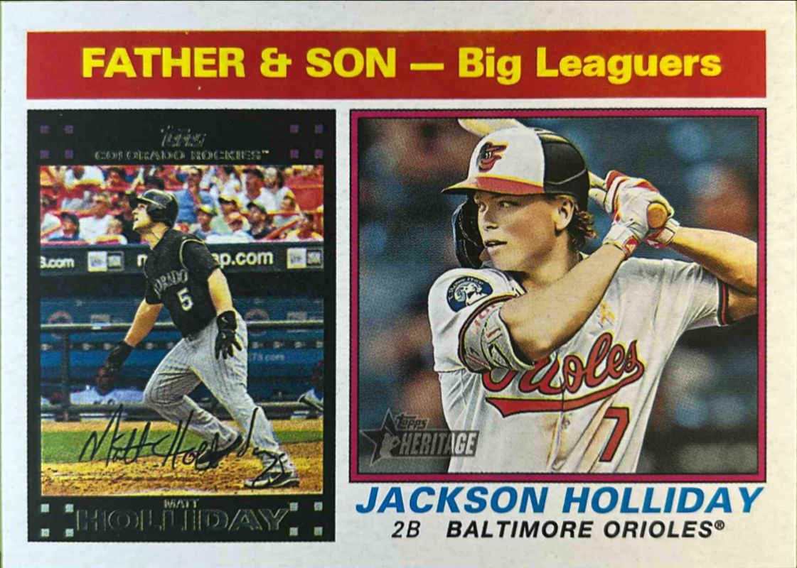 Matt Holliday 2025 Topps Heritage #66 Base RAW