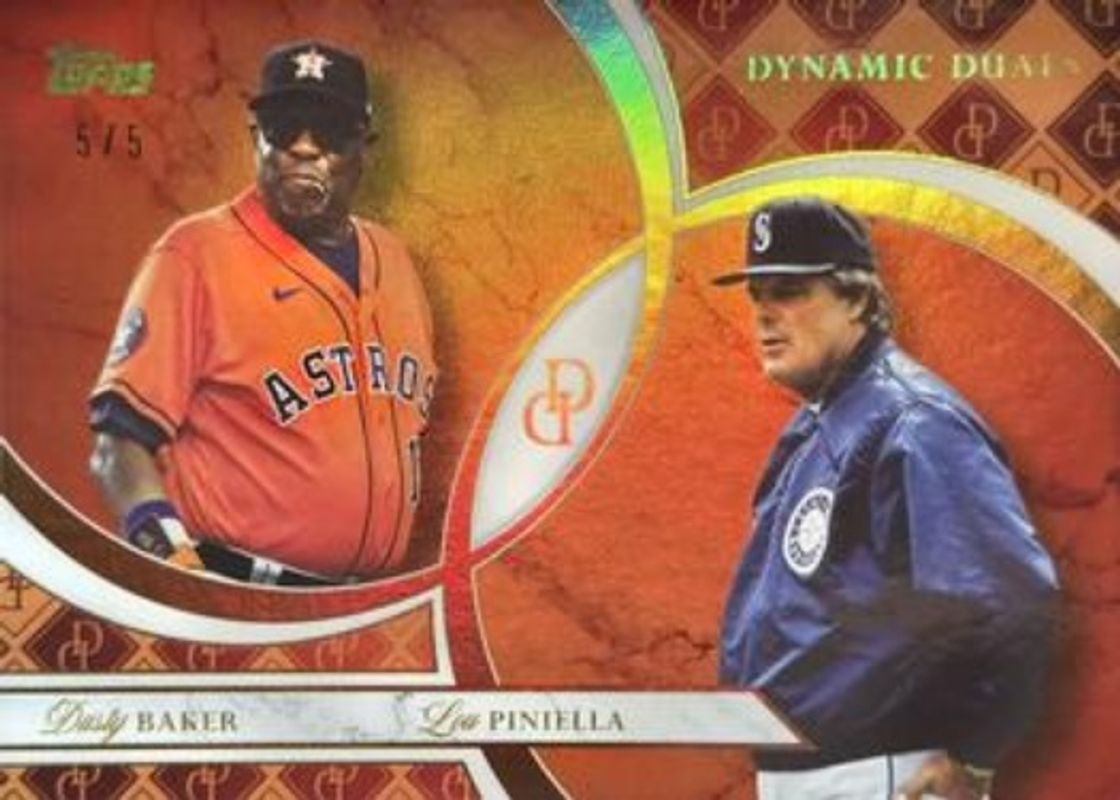 2024 Topps Dynamic Duals #8 Citrine Foil /5
