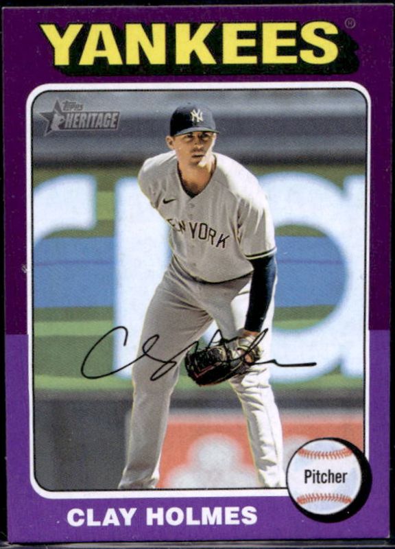 2024 Topps Heritage Mini #115 Purple Border /15