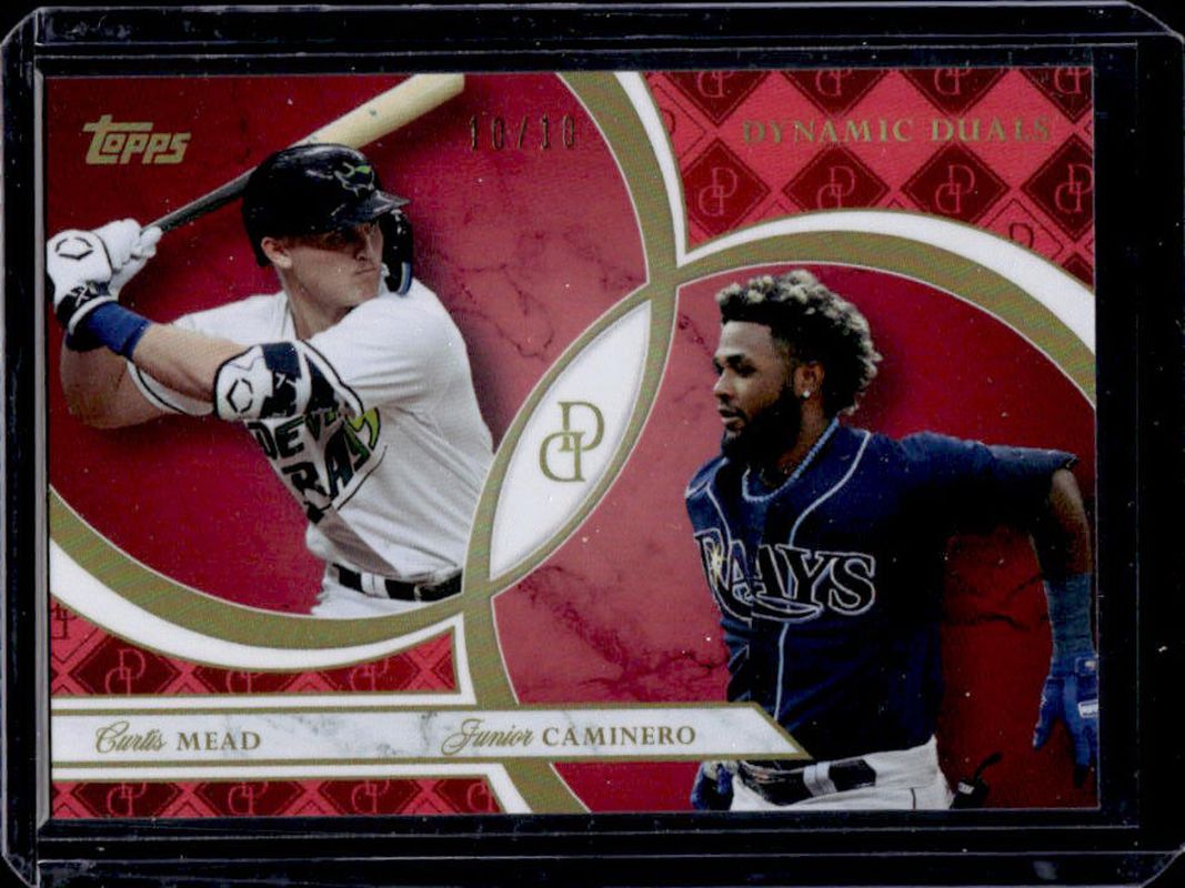 2024 Topps Dynamic Duals #24 Ruby Foil /10
