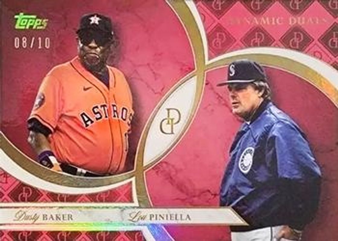2024 Topps Dynamic Duals #8 Ruby Foil /10