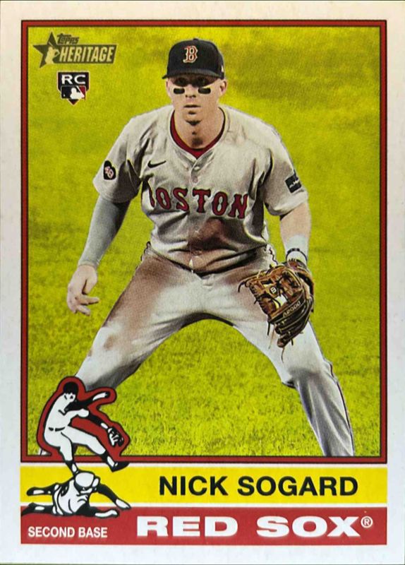 Nick Sogard 2025 Topps Heritage #133 Base Rookie RAW