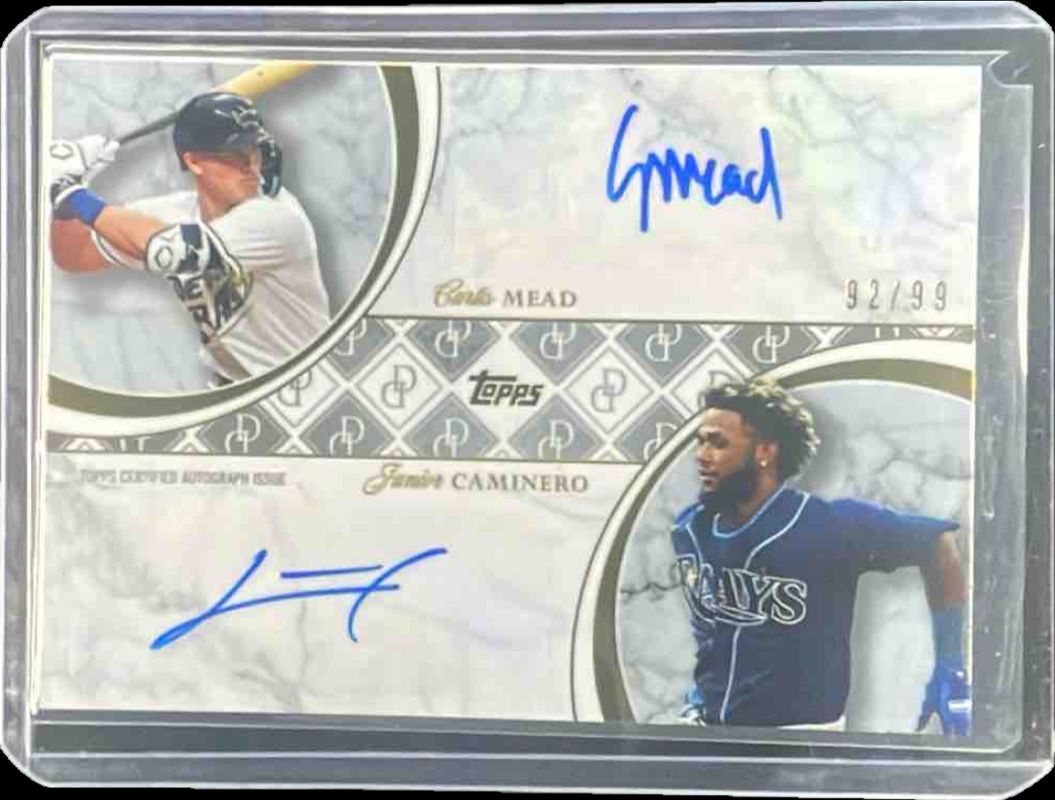 2024 Topps Dynamic Duals #24A Dual Autographs /99