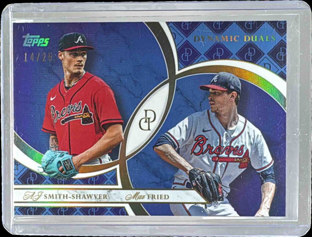 2024 Topps Dynamic Duals #39 Sapphire Foil /25