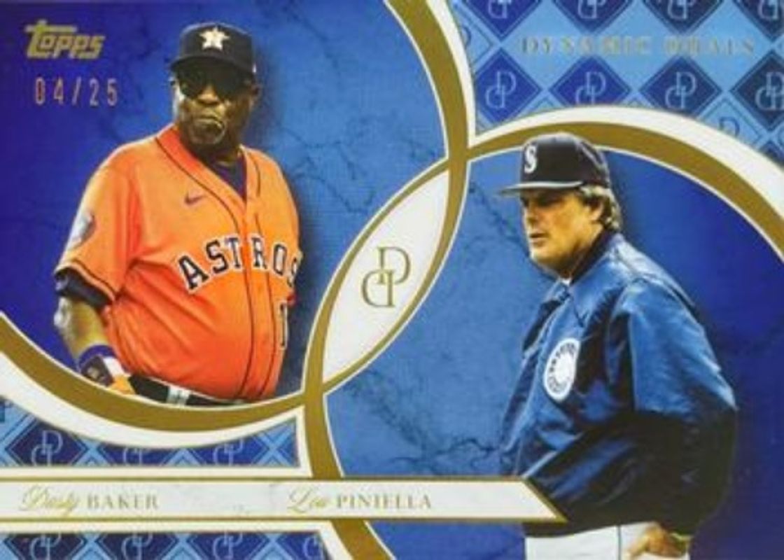 2024 Topps Dynamic Duals #8 Sapphire Foil /25
