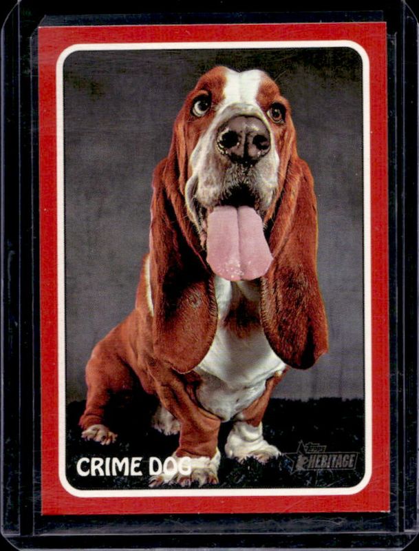 2024 Topps Heritage #75Z-17 1975 Topps Zoo's Who Stick Ons - Red