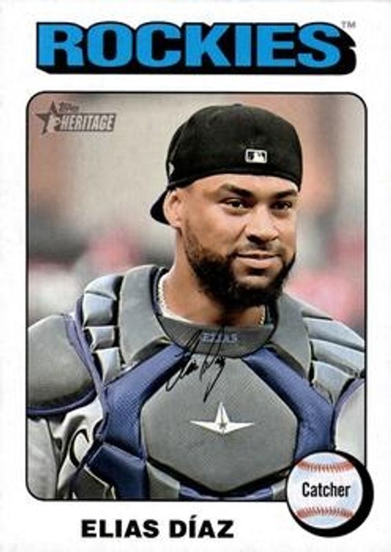 2024 Topps Heritage #474 White Border