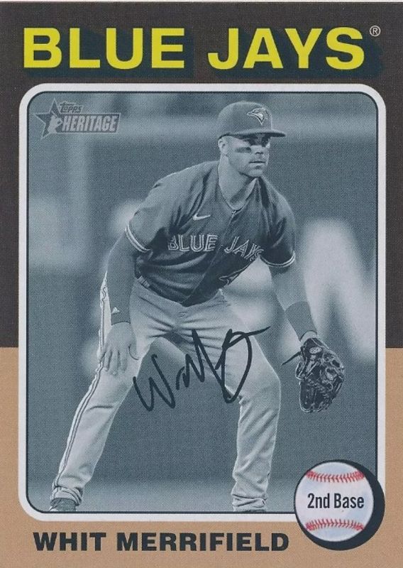 2024 Topps Heritage #359 Black & White Image Variation