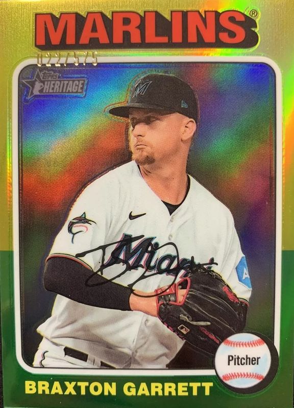 2024 Topps Heritage #319 Chrome - Refractor /575