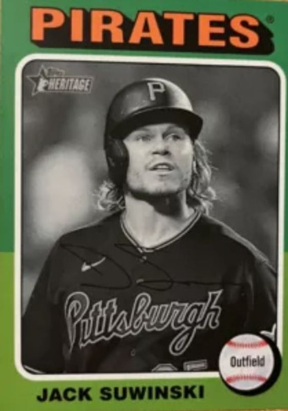 2024 Topps Heritage #437 Black & White Image Variation