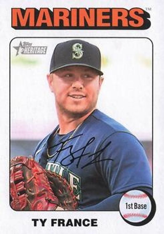 2024 Topps Heritage #48 White Border