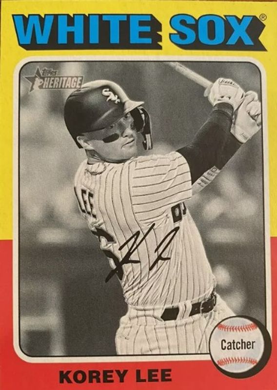 2024 Topps Heritage #224 Black & White Image Variation