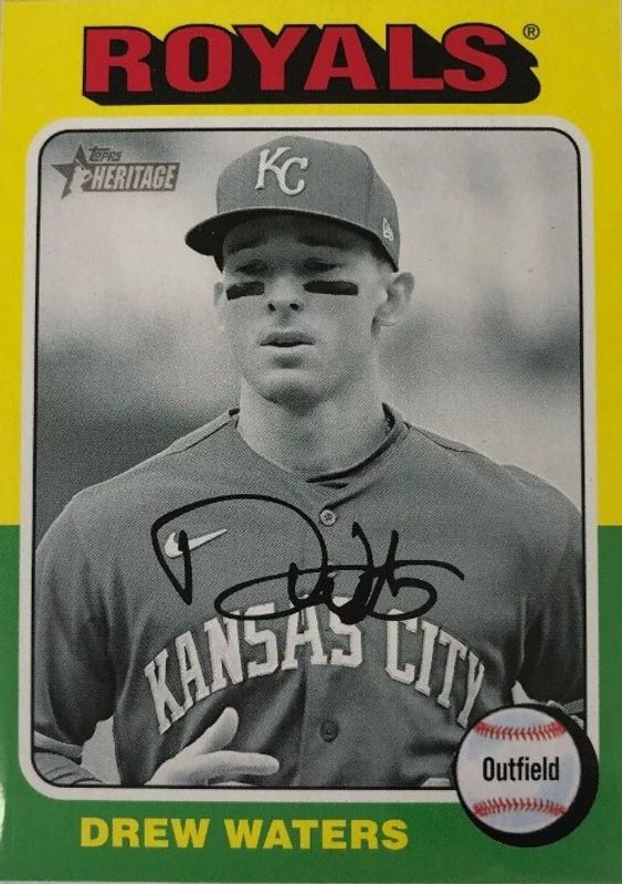 2024 Topps Heritage #323 Black & White Image Variation