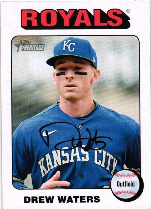 2024 Topps Heritage #323 White Border