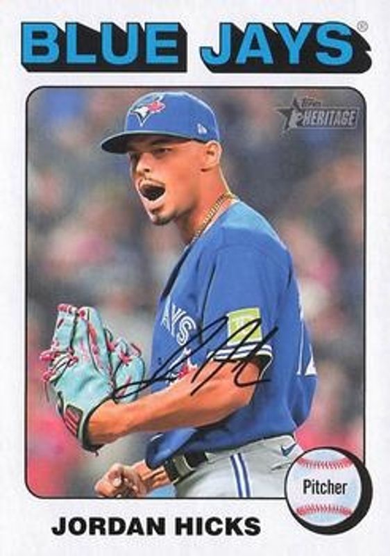 2024 Topps Heritage #98 White Border