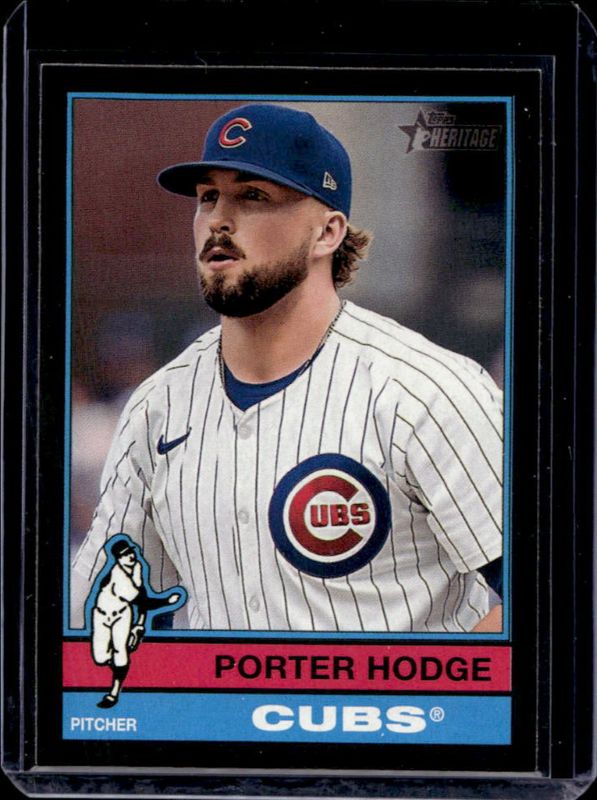 Porter Hodge 2025 Topps Heritage #184 Black Border Price
