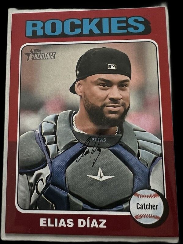 2024 Topps Heritage #474 Red Border