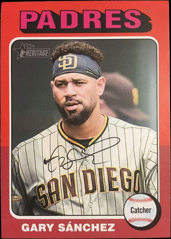 2024 Topps Heritage #11 Red Border
