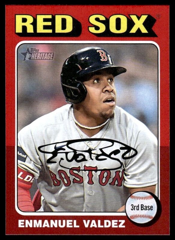 2024 Topps Heritage #288 Red Border
