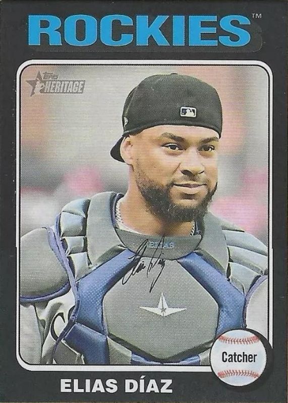2024 Topps Heritage #474 Black Border