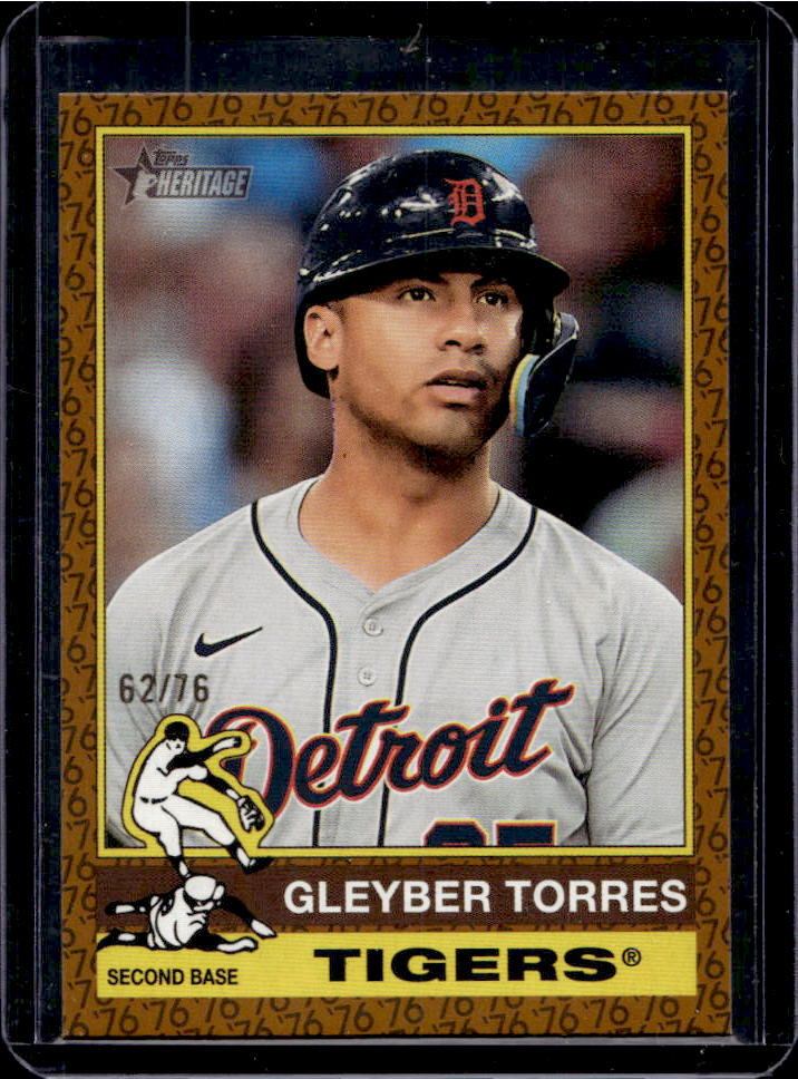 Gleyber Torres 2025 Topps Heritage #354 Color of the Year