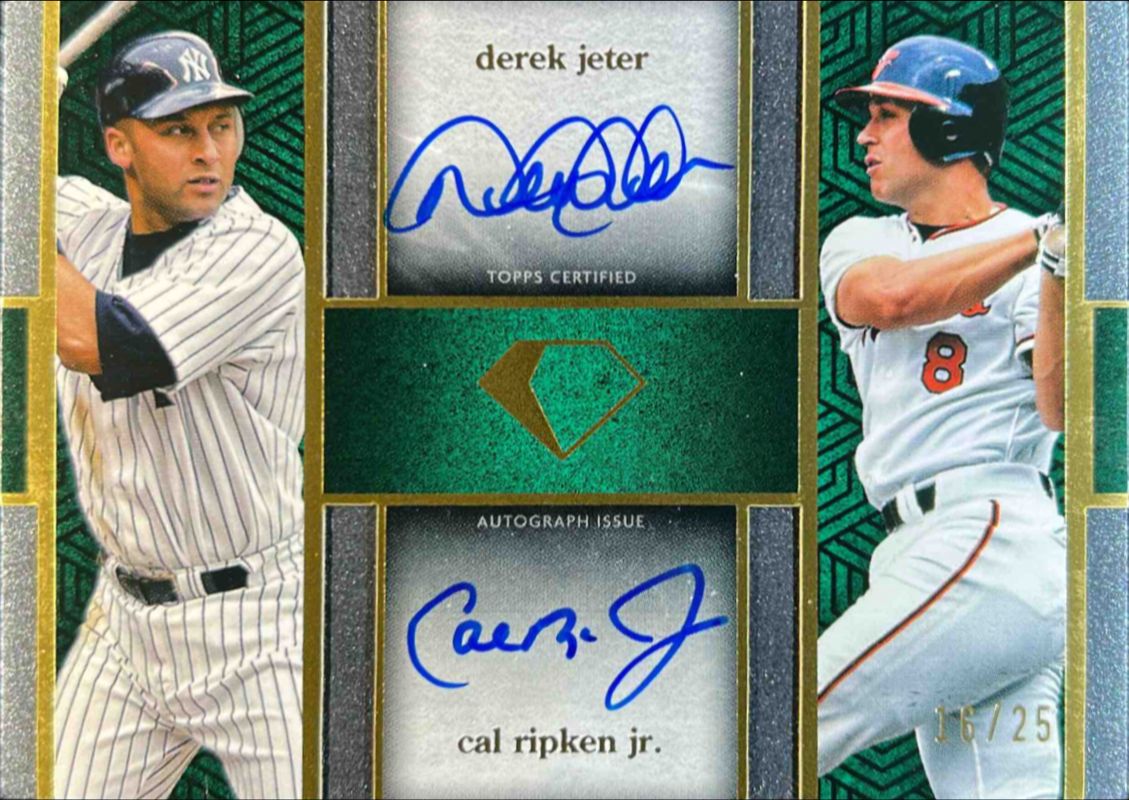 2024 Topps Diamond Icons #IDA-JRJ Iconic Dual Autographs /25