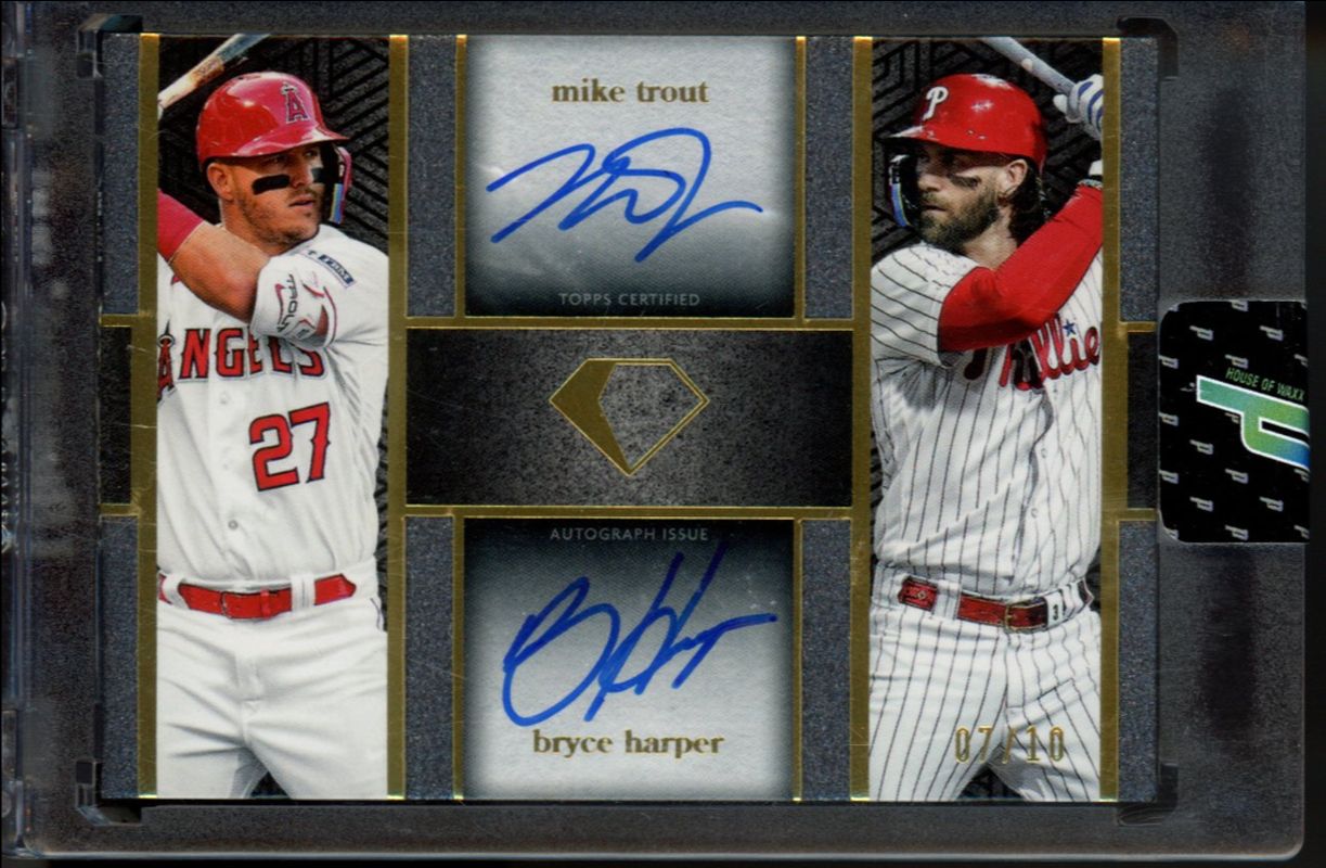 2024 Topps Diamond Icons #IDA-TH Iconic Dual Autographs - Black /10