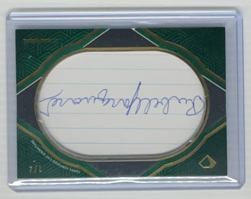 2024 Topps Diamond Icons #CS-RMA Cut Signatures /4