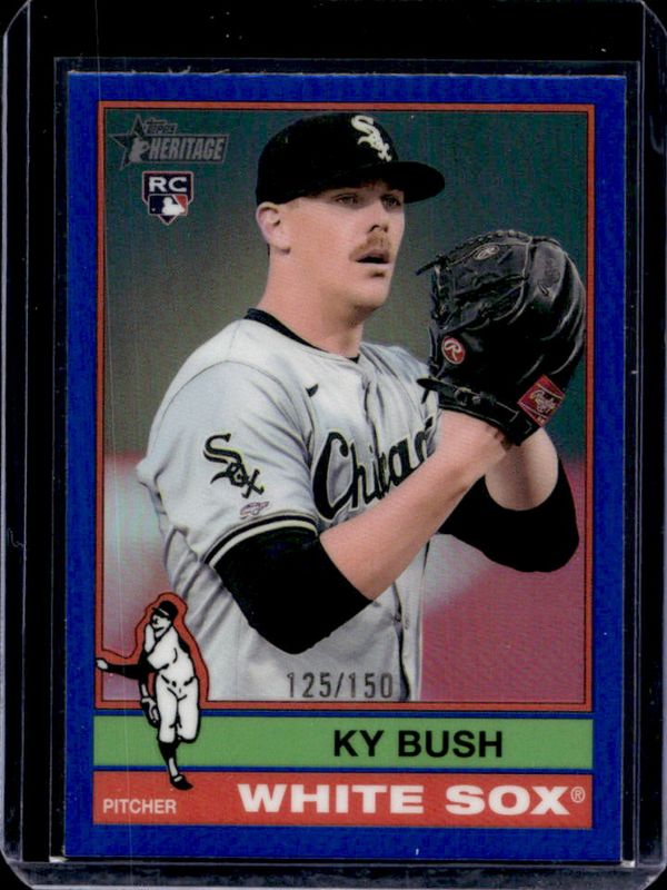 2025 Topps Heritage #154 Dark Blue Border