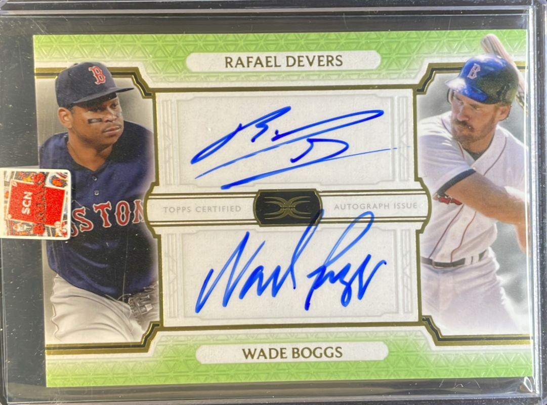 2024 Topps Definitive Collection #DAC-DB Dual Autographs Collection - Green /10