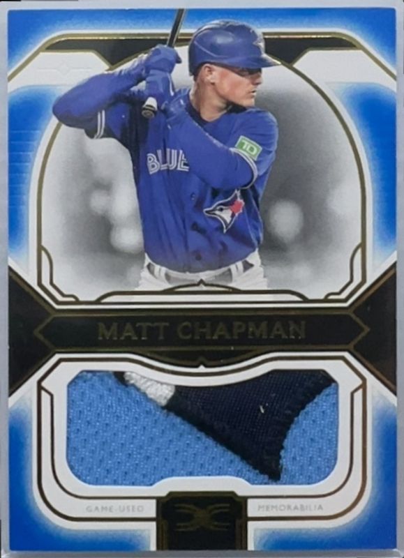 Matt Chapman 2024 Topps Definitive Collection #DJRC-MCH Jumbo Relic ...