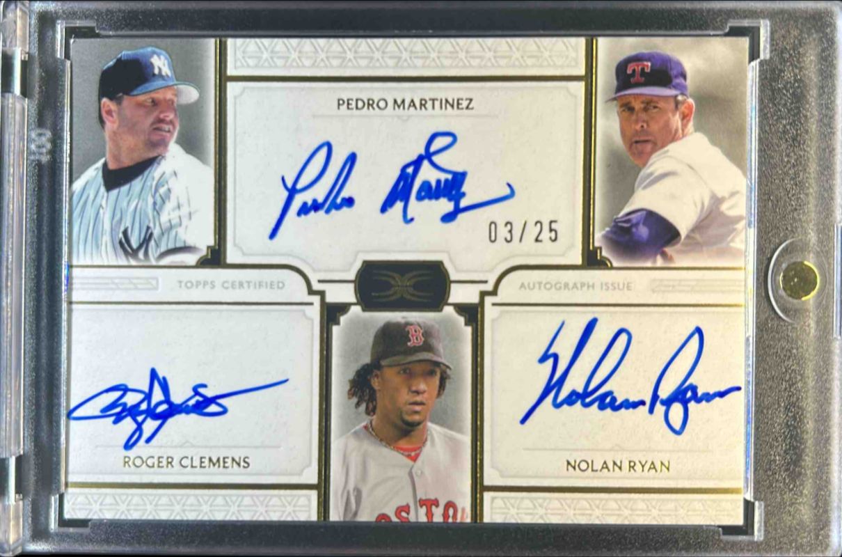 2024 Topps Definitive Collection #DDAC-CMR Definitive Trios Autographs /25