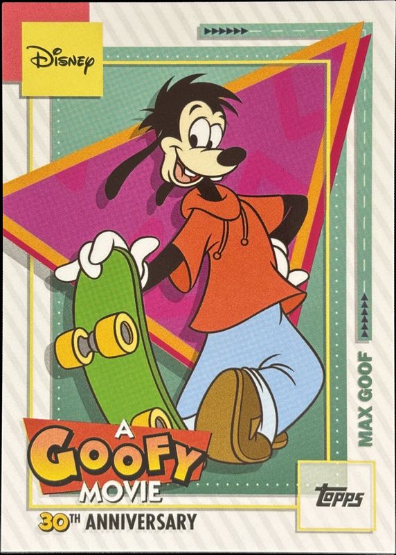 Max Goof 2026 Topps Disney Neon #AGM-5 A Goofy Movie Price Guide