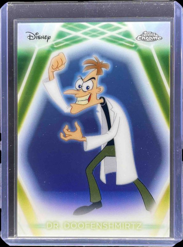 2026 Topps Disney Neon #CNE-4 Chrome Neon-Etch