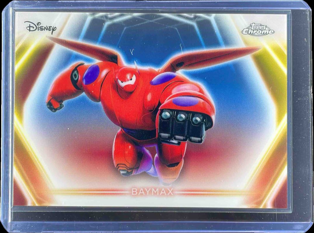 Baymax 2026 Topps Disney Neon #CNE-125 Chrome Neon-Etch Price