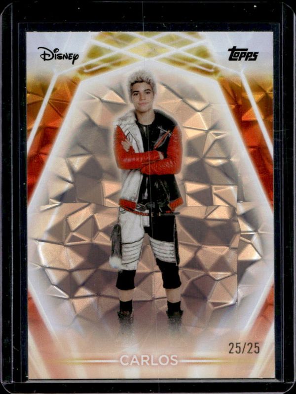 2026 Topps Disney Neon #159 Orange Diamante /25