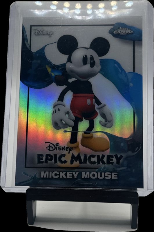 Mickey Mouse 2026 Topps Disney Neon #EM-20 Epic Mickey Price Guide