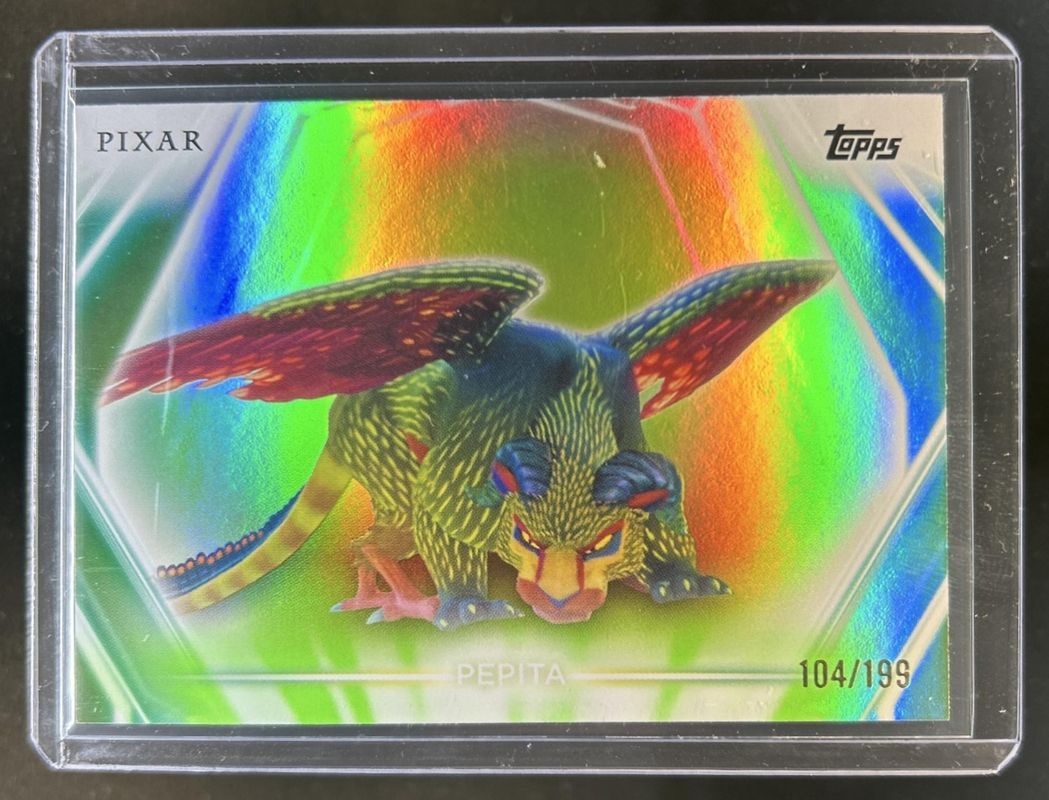 2026 Topps Disney Neon #69 Green /199