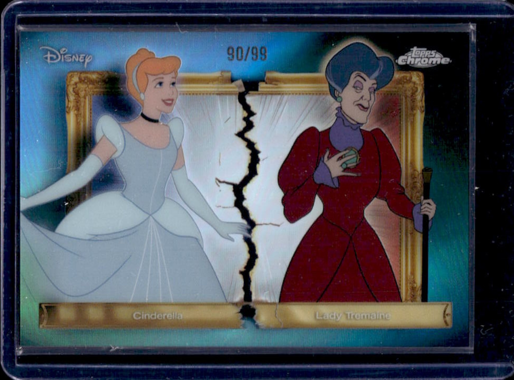 Lady Tremaine 2026 Topps Disney Neon #FFR-24 Family First Rivals /99 ...