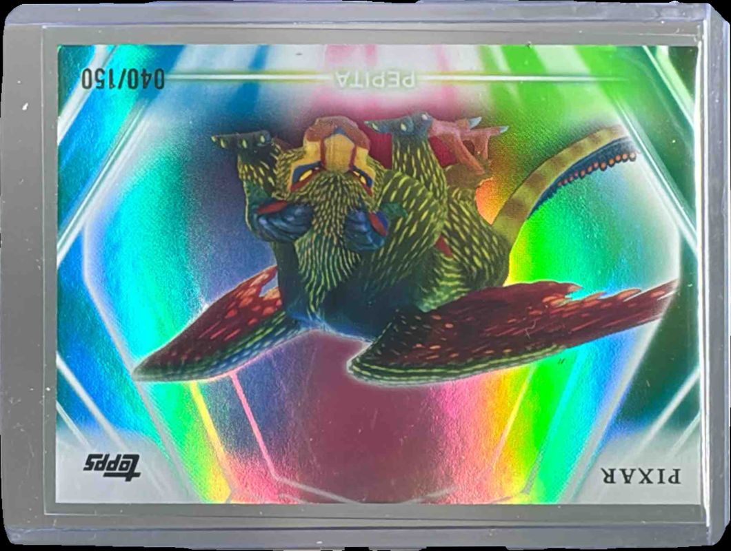 2026 Topps Disney Neon #69 Pink Green Blue /150
