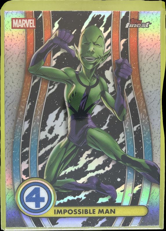 2026 Topps Marvel Finest The Fantastic Four 65th Anniversary #24 Common - Refractor