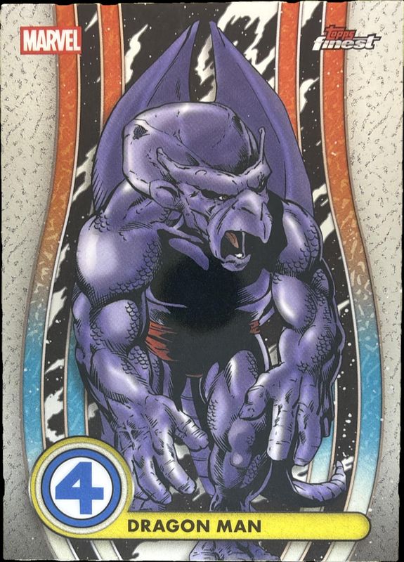 2026 Topps Marvel Finest The Fantastic Four 65th Anniversary #15 Common