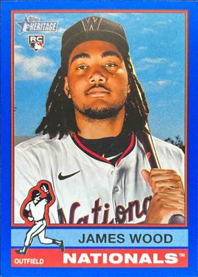 2025 Topps Heritage #231 Dark Blue Border