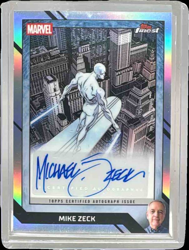 2026 Topps Marvel Finest The Fantastic Four 65th Anniversary #CB-MZ Comic Book Artist Autographs