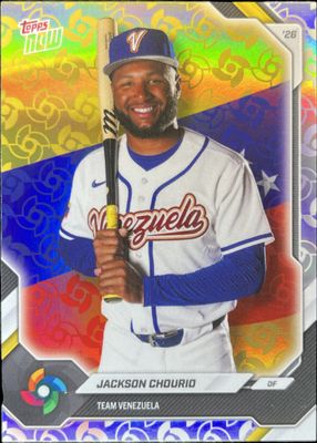2026 Topps Now WBC Venezuela Team Set WBC Logo Parallel