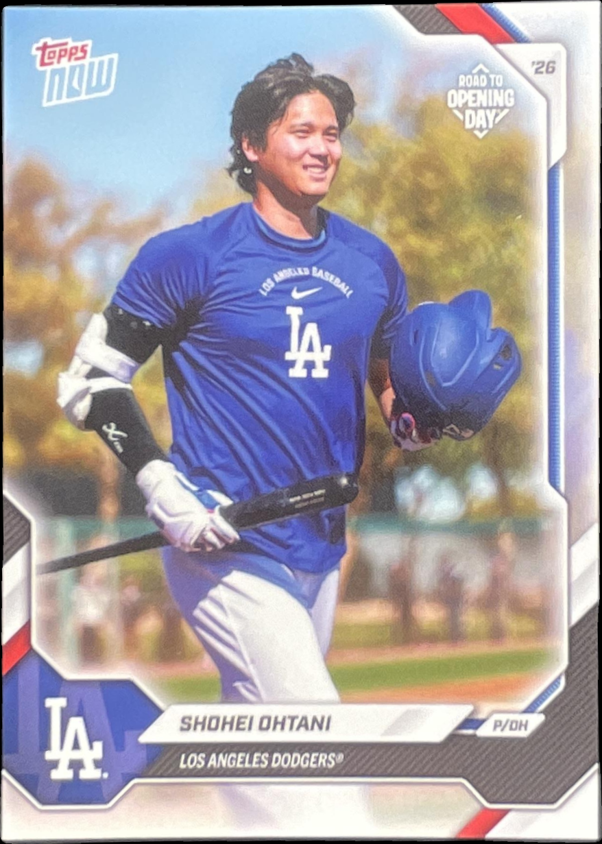Shohei Ohtani 2026 Topps Now Road to Opening Day #OD-271 Base Price ...