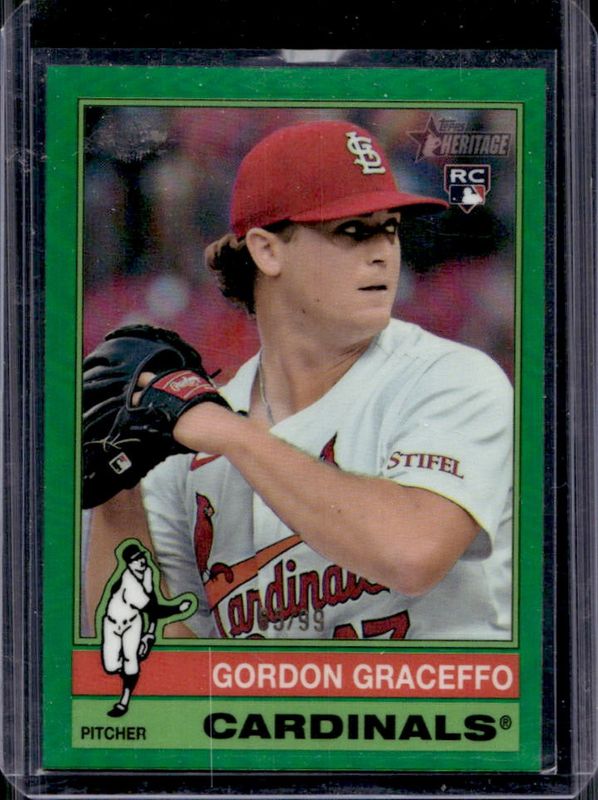 2025 Topps Heritage #153 Chrome - Green Refractor /99
